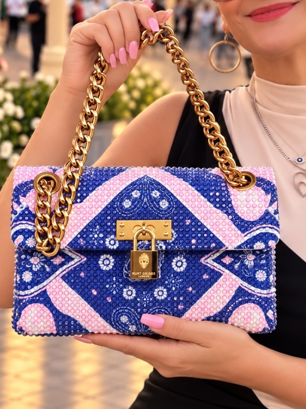 Kurt Geiger Crystal Bag